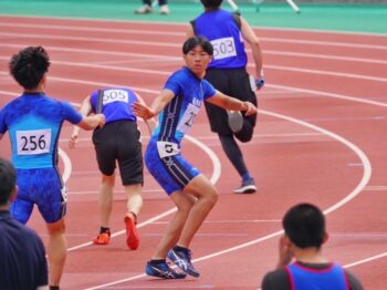 高校　陸上　リレー