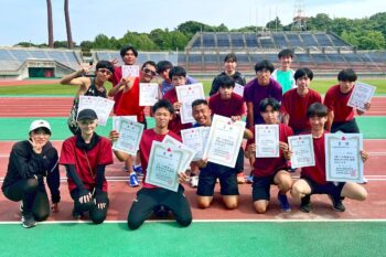 通信制高校　部活動　スポーツ　陸上競技　県大会