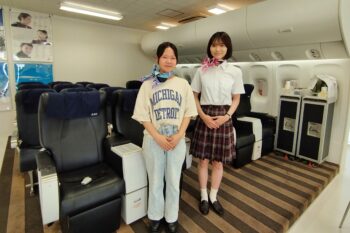 通信制高校 進路 専門学校 見学 イベント 説明会 航空 CA 体験授業