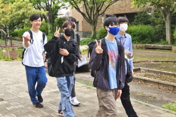 通信制高校　新入生　在校生　交流　歓迎イベント　ウォークラリー